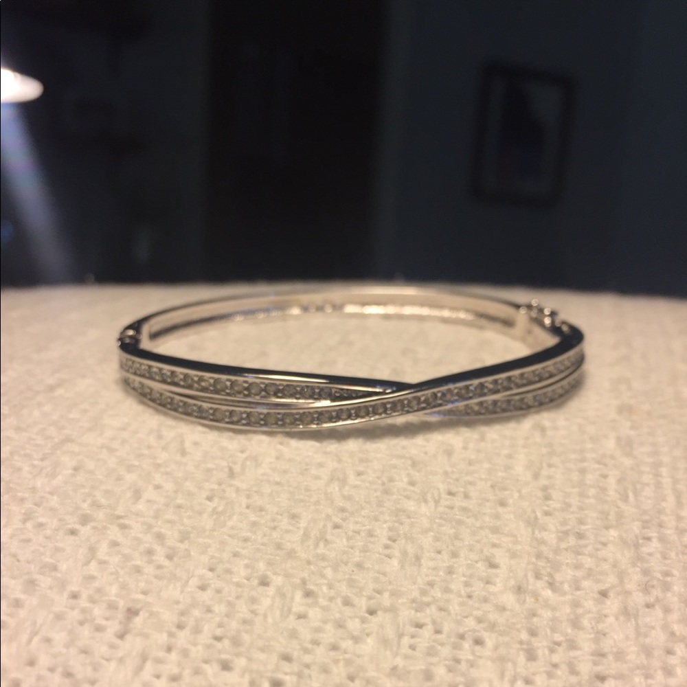 Swarovski silver bracelet